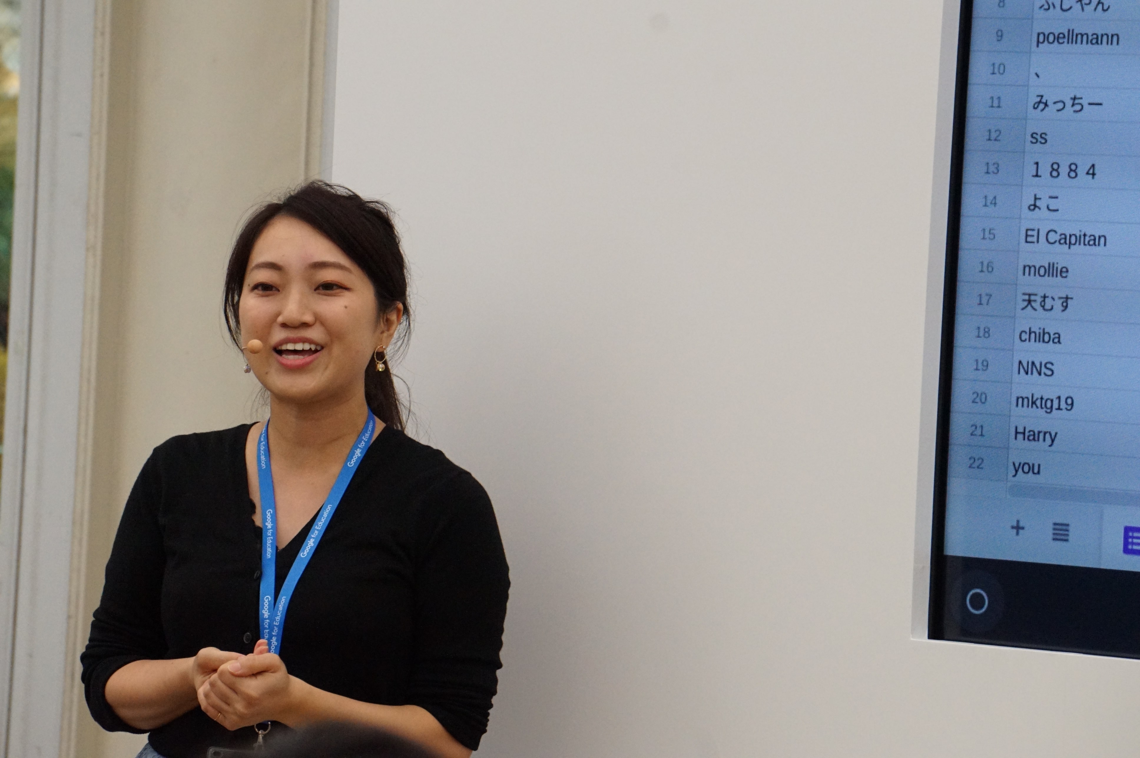 信頼できる代表・仲間がいるから、とても満たされている／Education