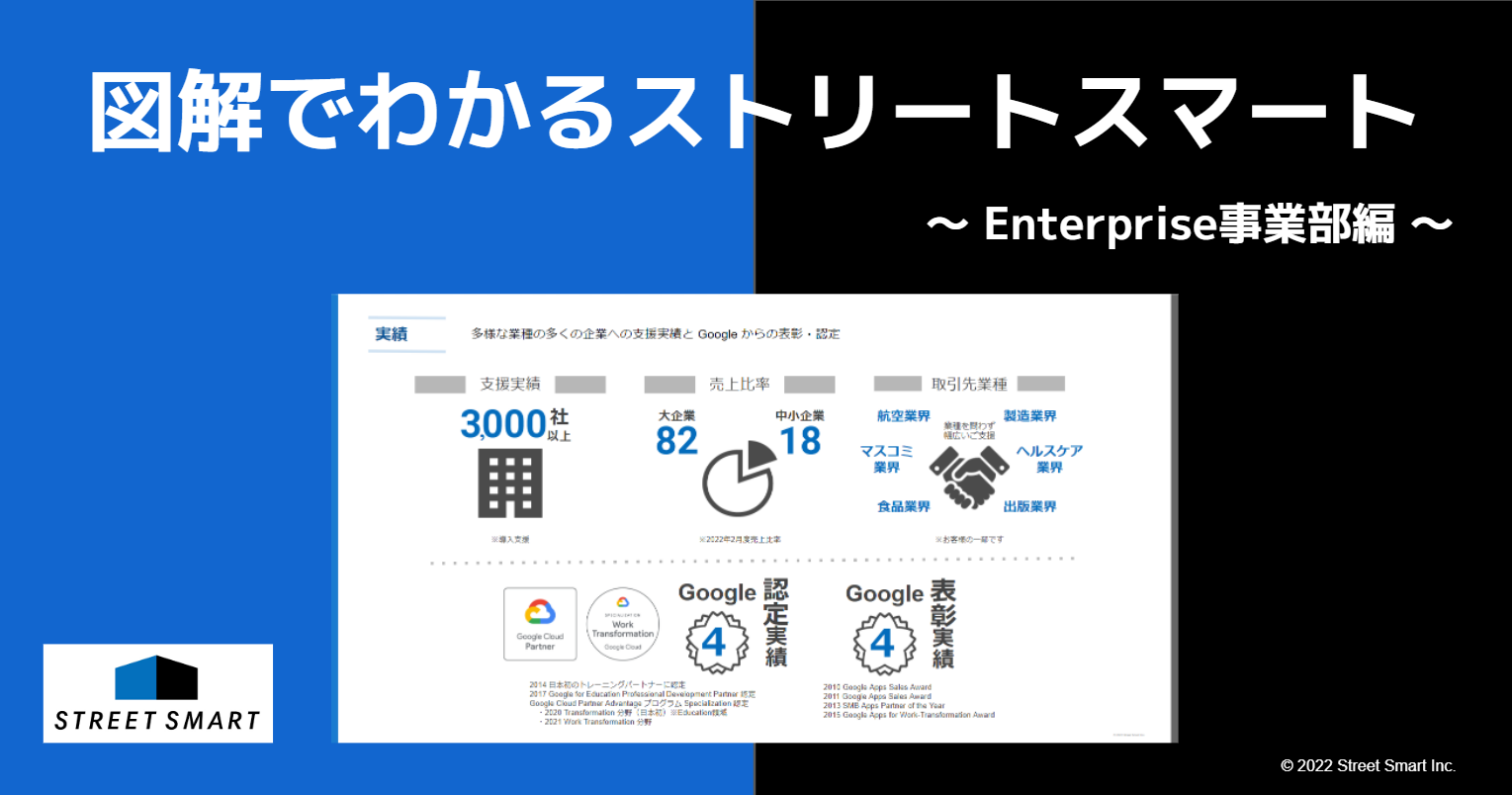 「ストリートスマートのEnterprise事業部ってどんなことしているの？」図解してみました！